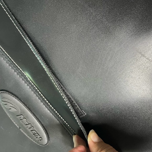 MELROSE | 15” Leather Vertical Detachable-Wheeled Laptop Case #9703 - Picture 5 of 16